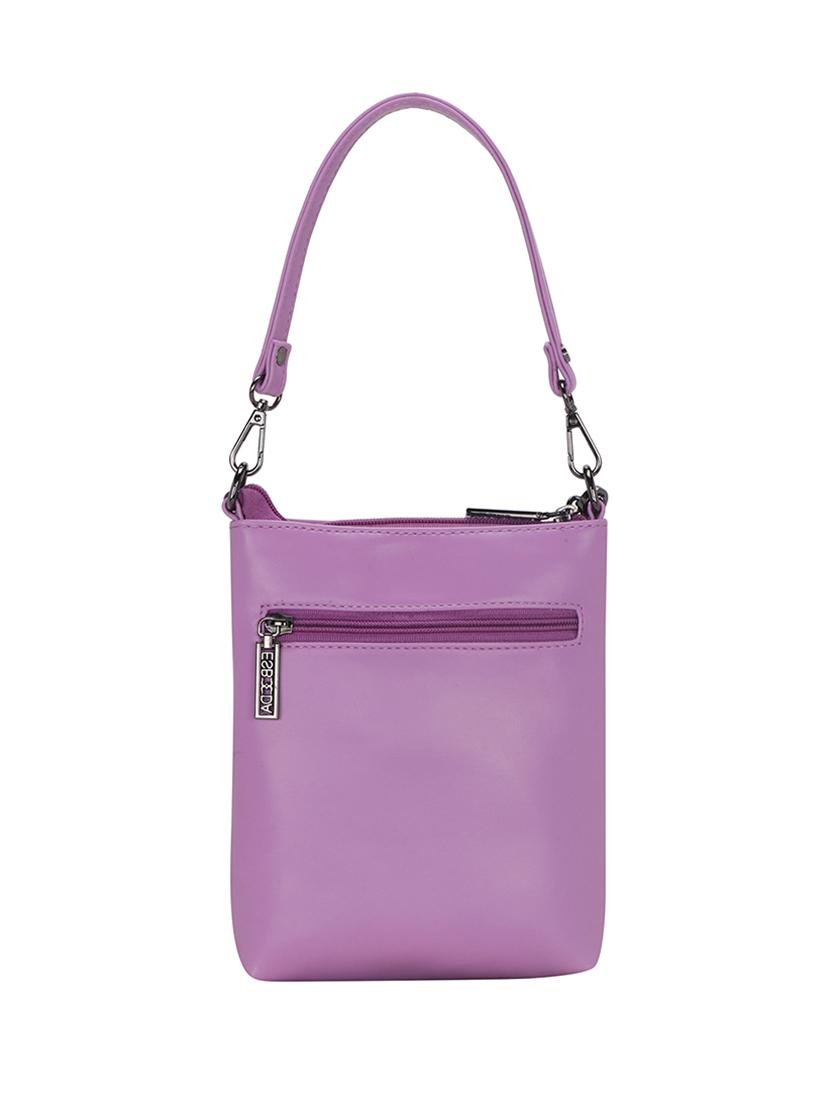 purple solid regular sling bag - 18393821 - Standard Image - 1
