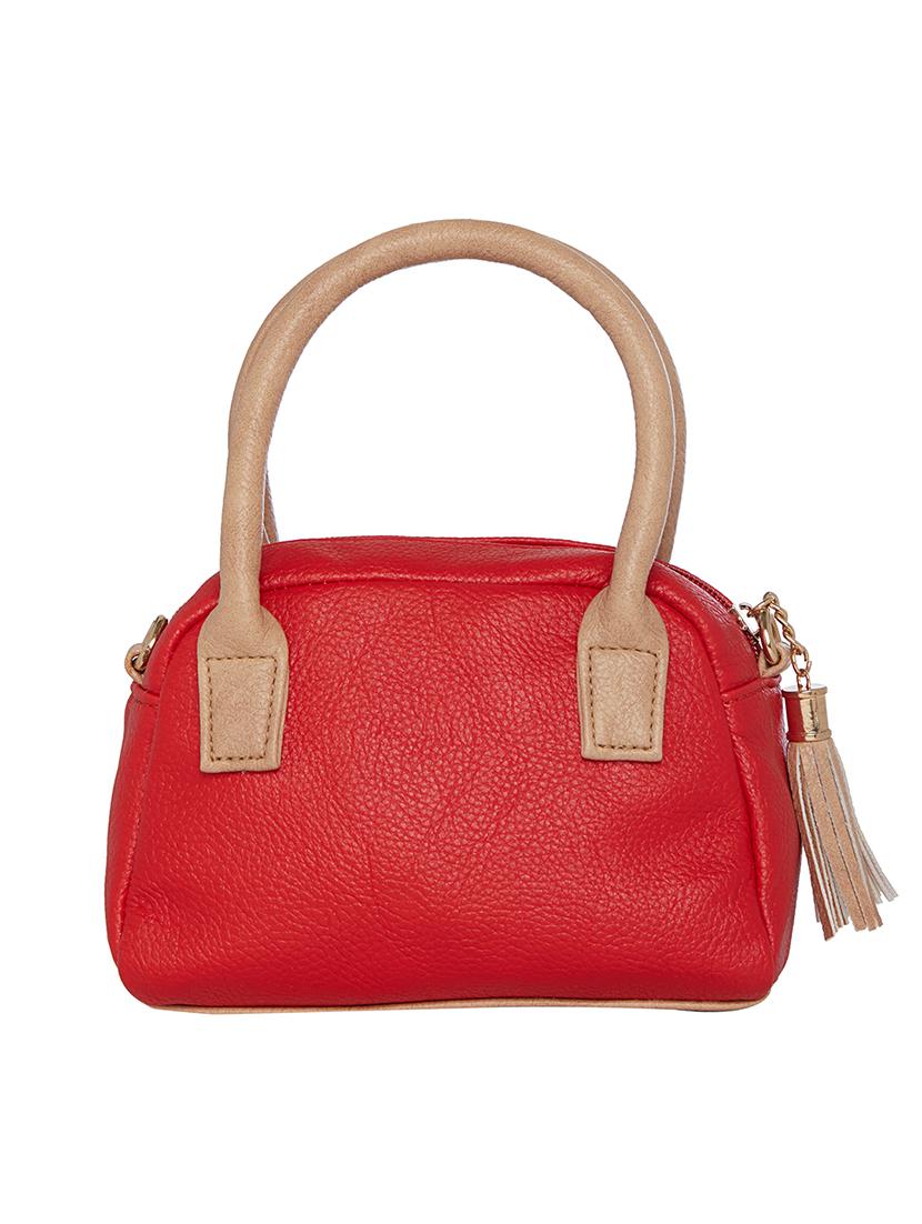 red solid regular sling bag - 18393832 - Standard Image - 1