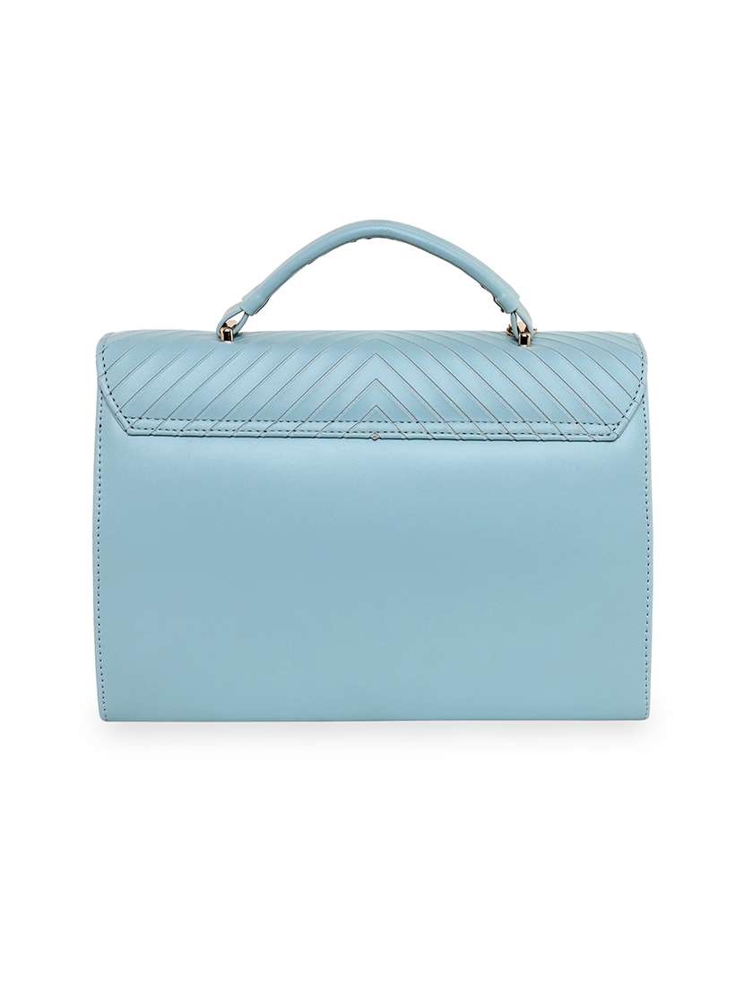 light blue solid regular sling bag - 18393836 -  Standard Image - 1