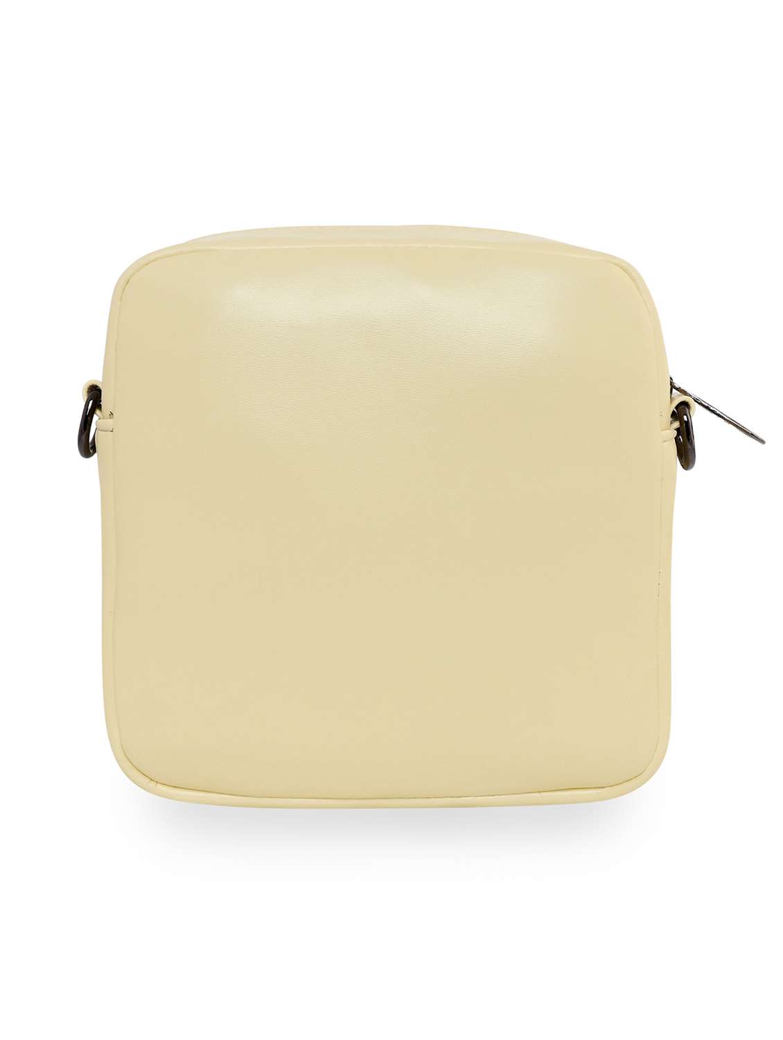 yellow textured regular sling bag - 18393899 - Standard Image - 1