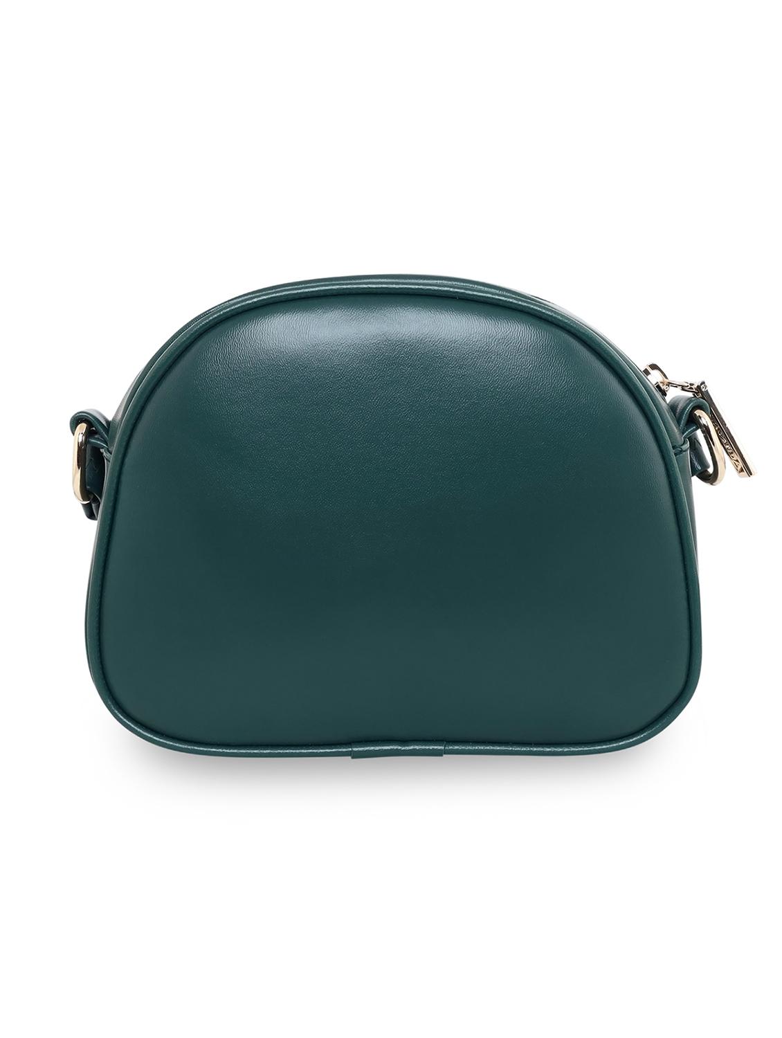 green textured regular sling bag - 18393911 -  Standard Image - 1