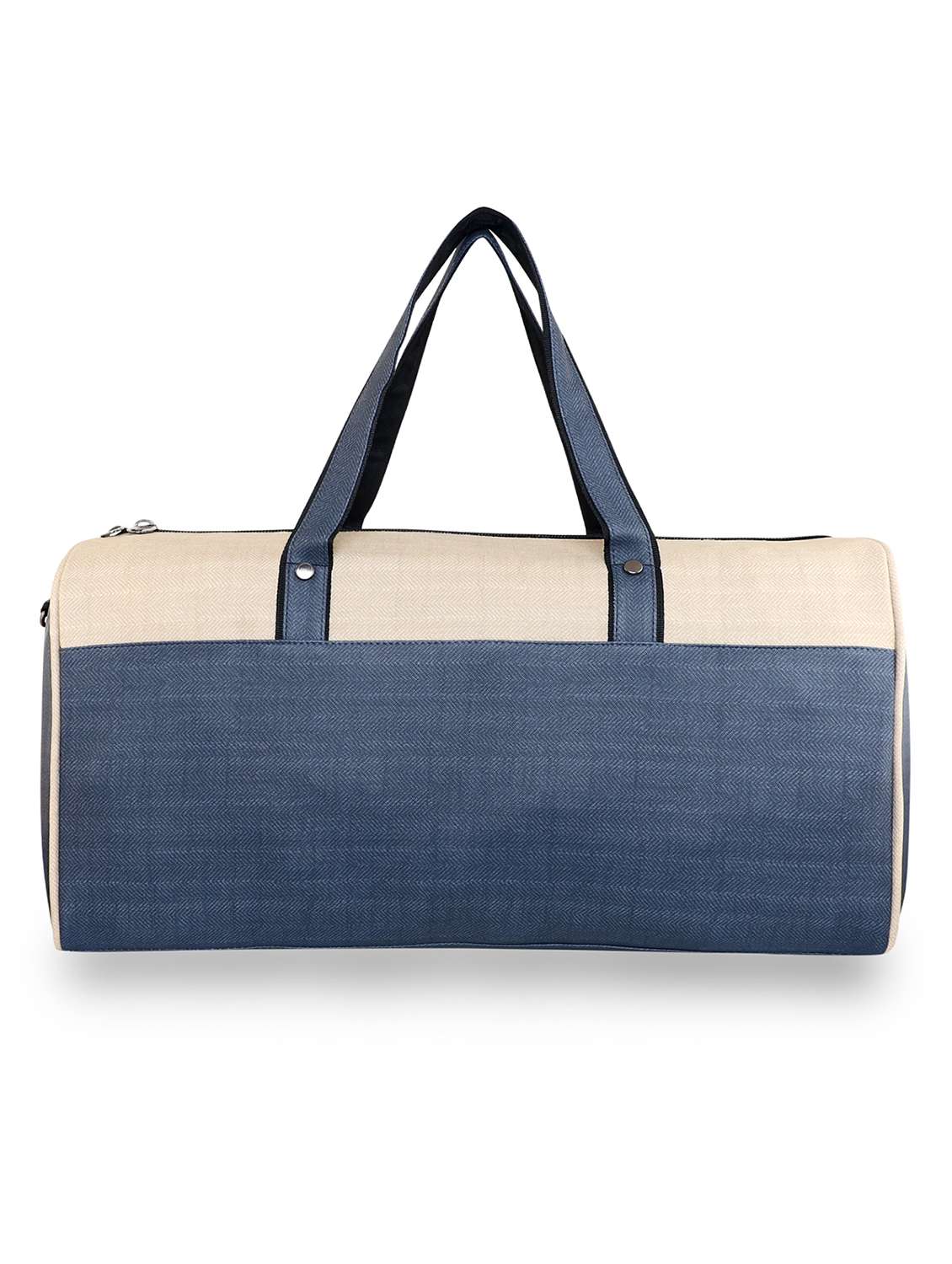 blue leatherette (pu) dufflebag - 18394035 -  Standard Image - 1