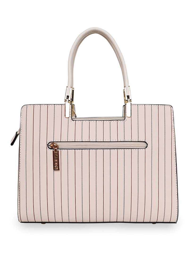 white leatherette (pu) handbag - 18394110 -  Standard Image - 1
