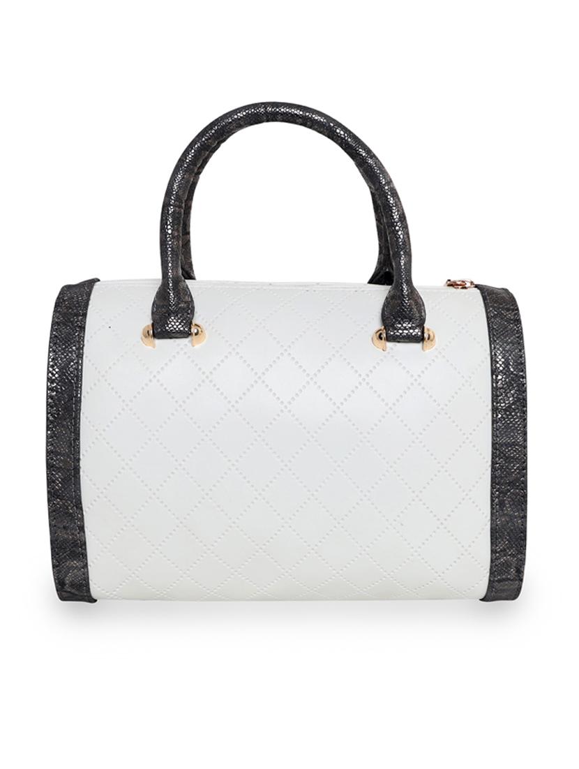 multi colored leatherette (pu) handbag - 18394189 - Standard Image - 1