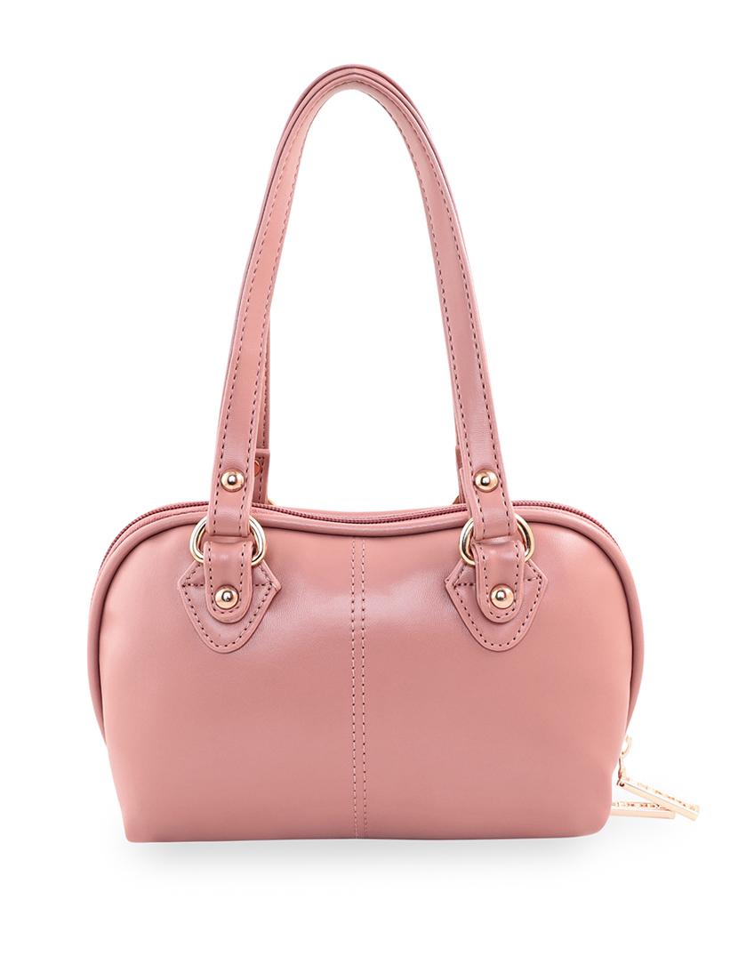 orange leatherette (pu) handbag - 18394400 - Standard Image - 1