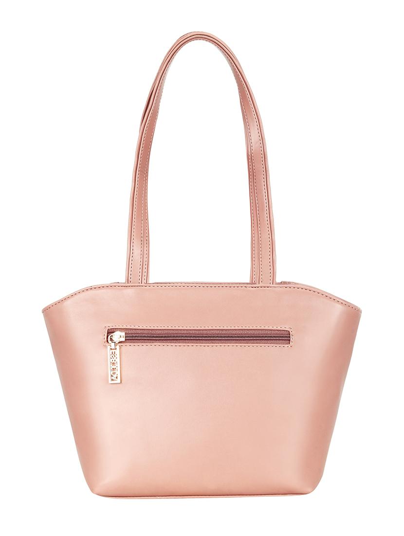orange leatherette (pu) handbag - 18394487 - Standard Image - 1