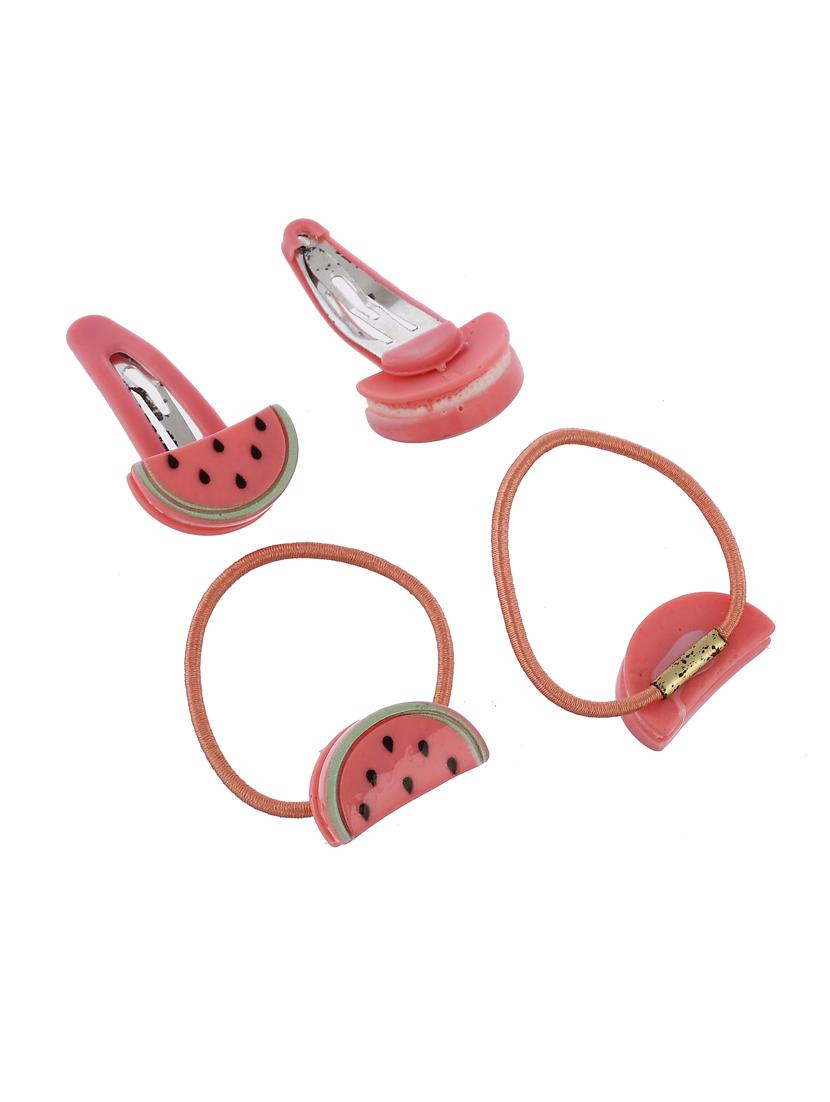 set of 8 watermelon hair accessory set - 18395678 - Standard Image - 4