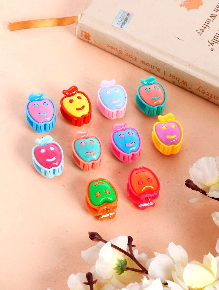 set of 12 tic tac peppa hair accessory set