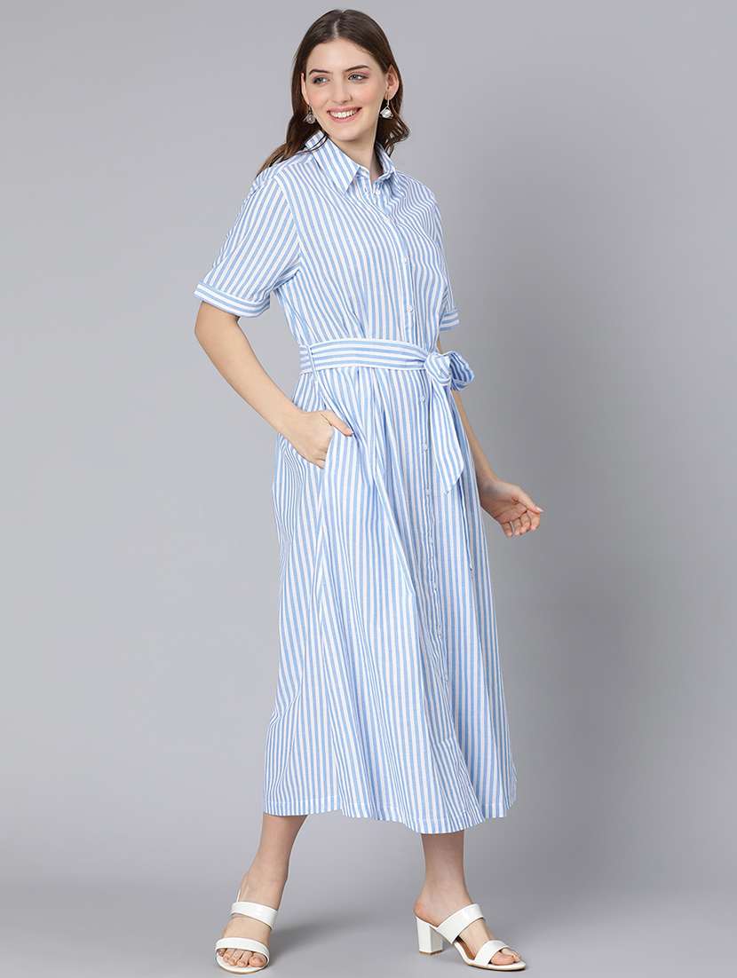 women's shirt striped dress - 18395823 -  Standard Image - 1