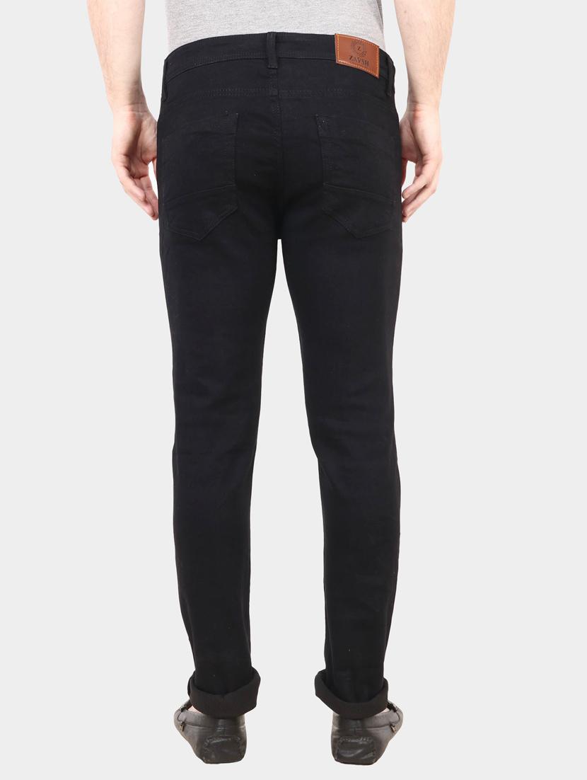 mens slim fit slash knee jeans - 18396039 - Standard Image - 4