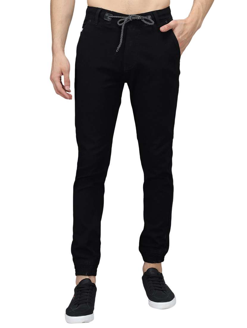 mens jogger plain jeans