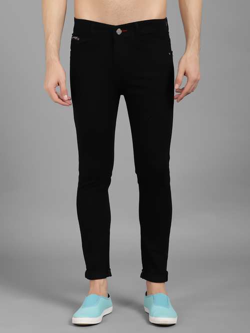 mens skinny fit plain jeans - 18396080 -  Standard Image - 0