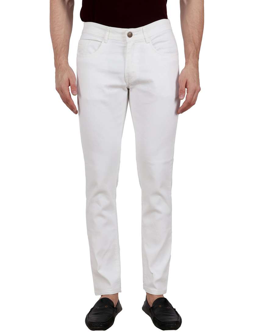 mens slim fit plain jeans