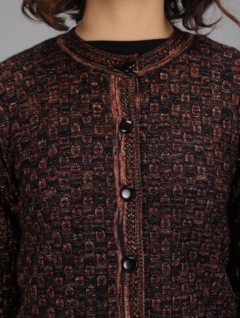 long sleeved solid cardigan - 18396110 - Standard Image - 4
