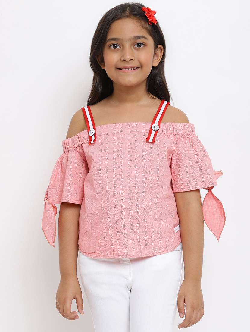 girls off shoulder top