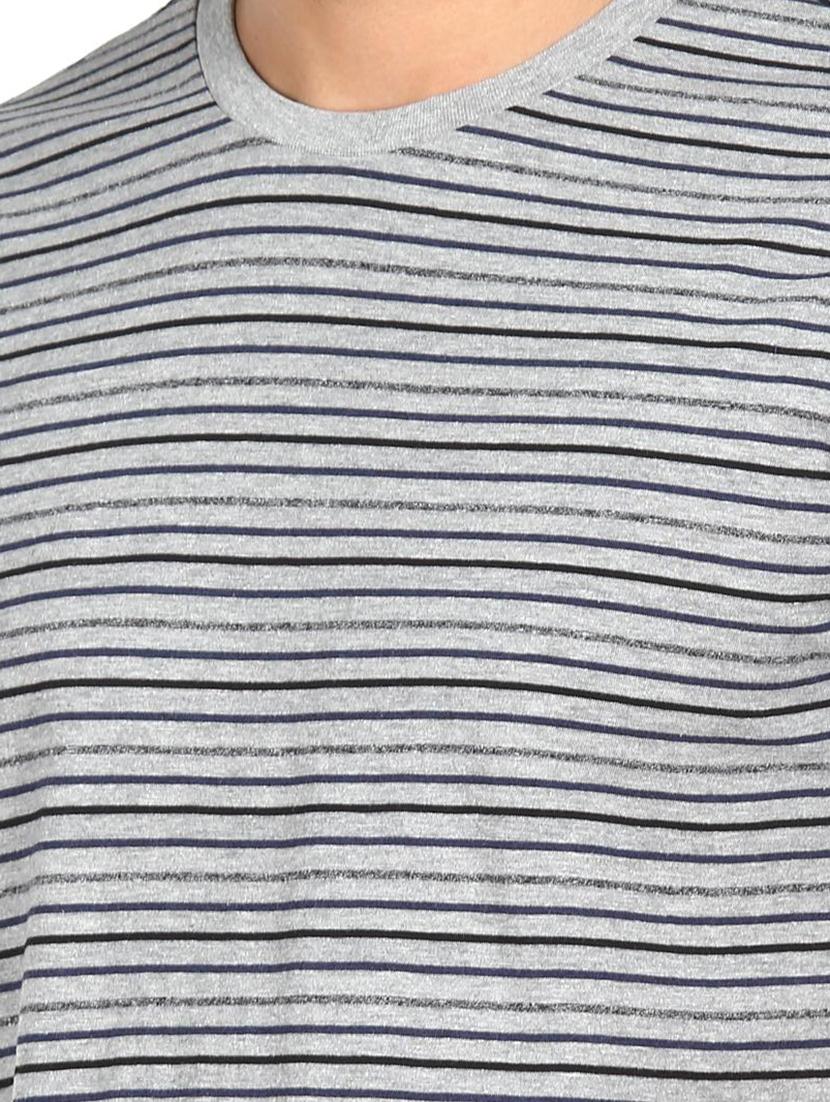grey striped t-shirt - 18396330 - Standard Image - 4