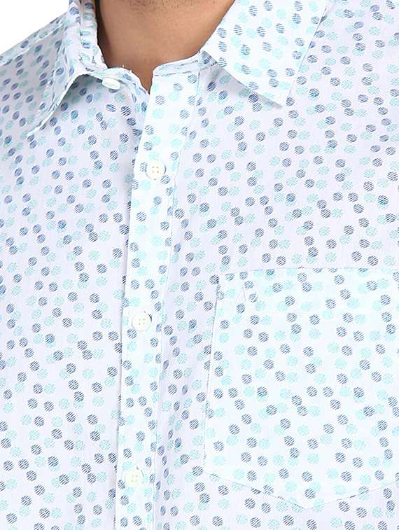 mens printed casual shirt - 18396370 -  Standard Image - 4