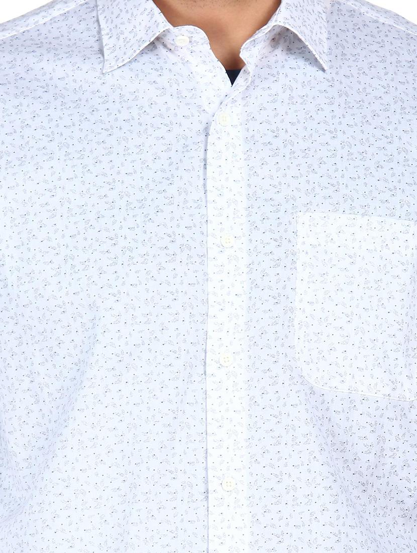 mens printed casual shirt - 18396375 - Standard Image - 4