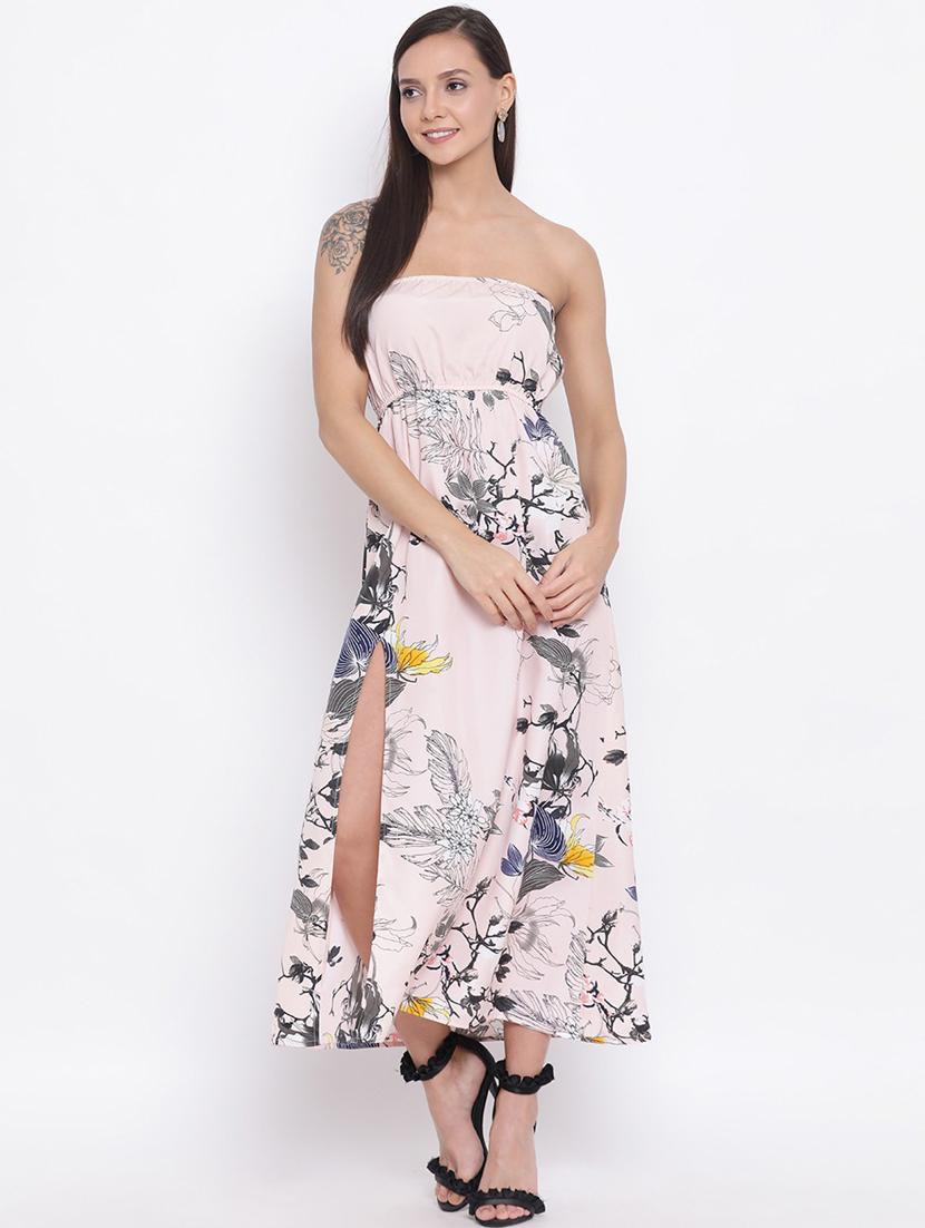 women's tube floral dress - 18396461 -  Standard Image - 1