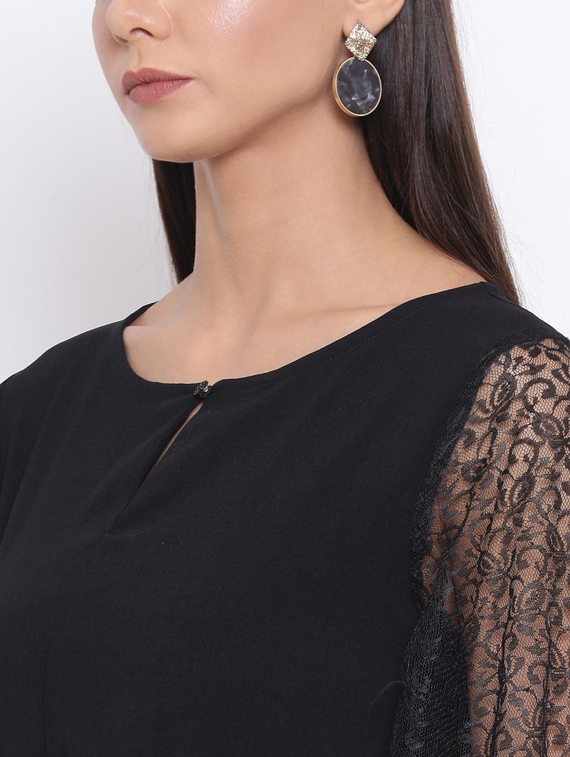 women's solid dress - 18396485 - Standard Image - 4