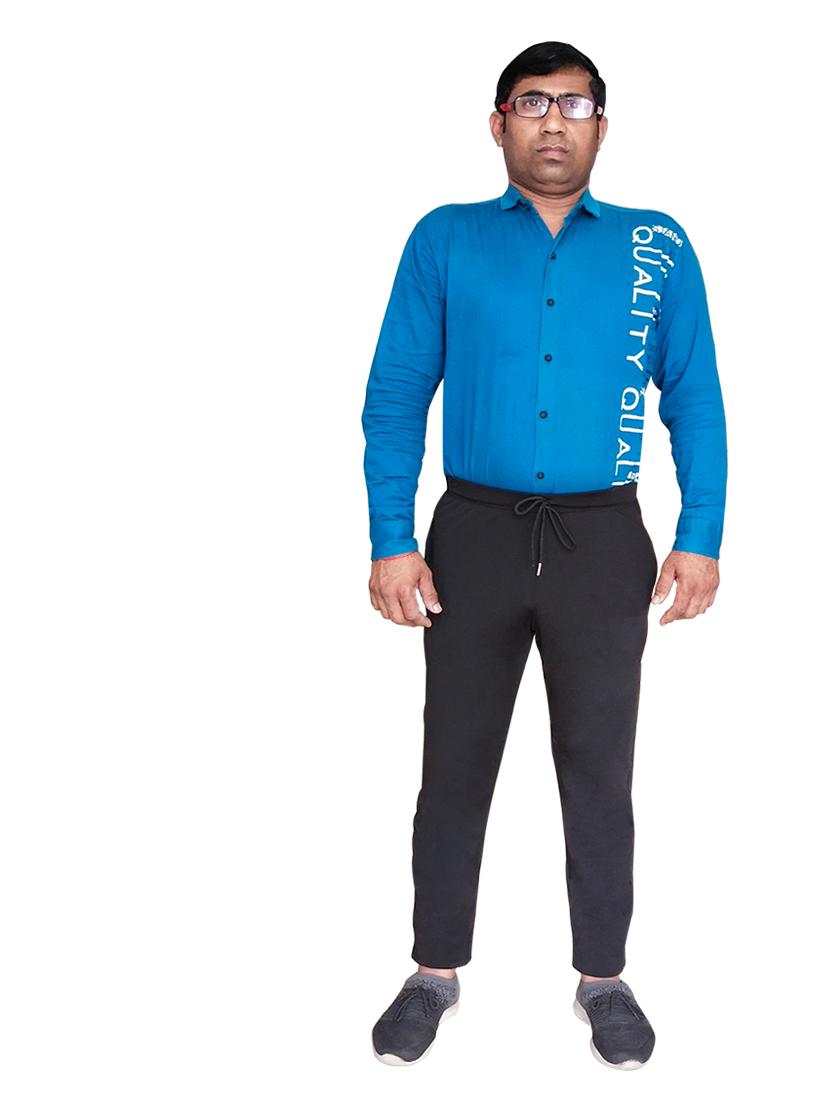 ankii cotton blend regular fit mens - 18396502 - Standard Image - 1