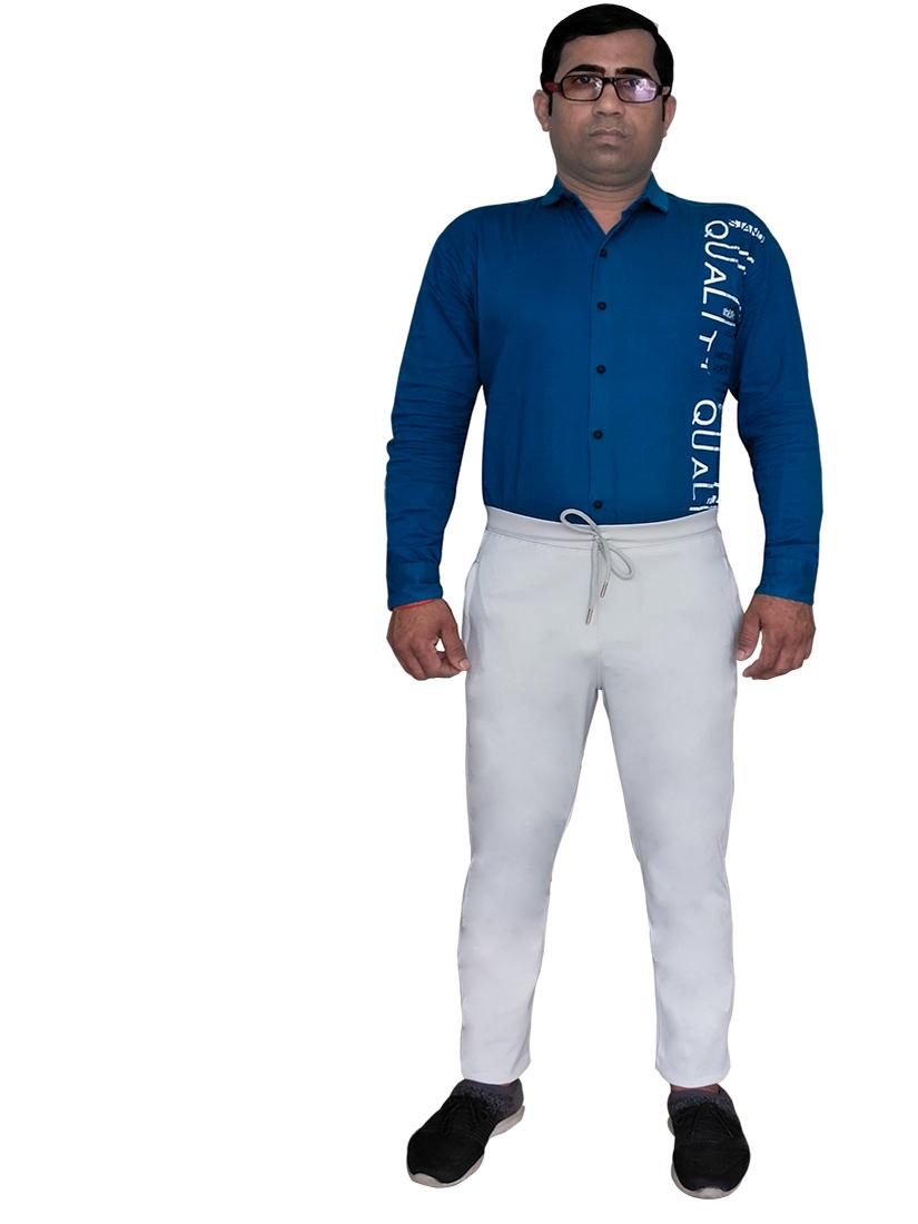 ankii cotton blend regular fit mens - 18396503 - Standard Image - 4