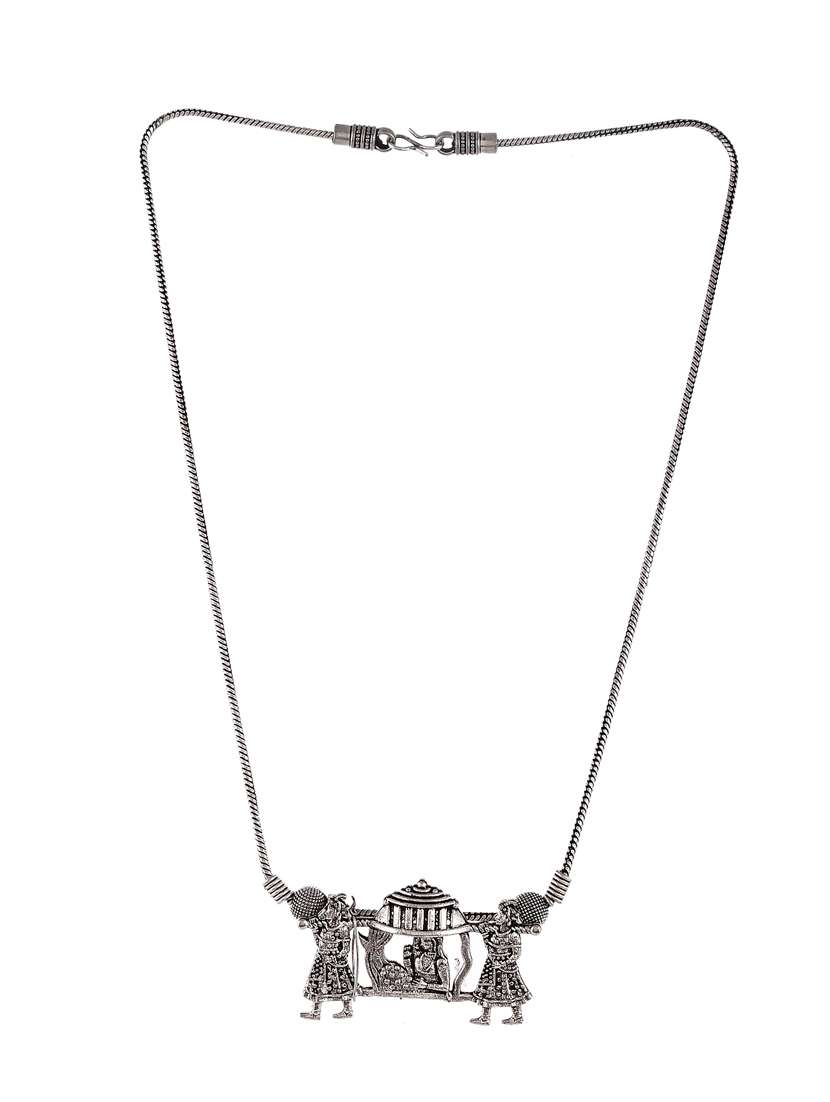 silver brass pendant - 18397087 -  Standard Image - 1
