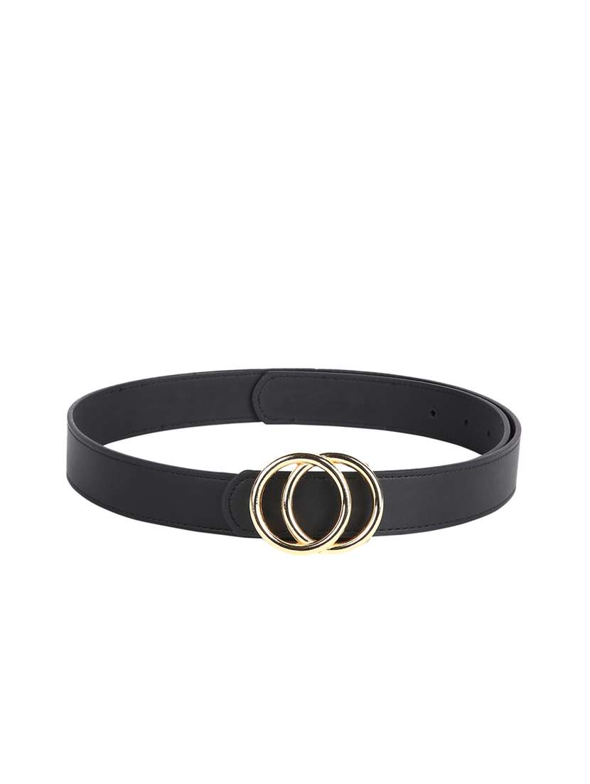 black leatherette (pu belt