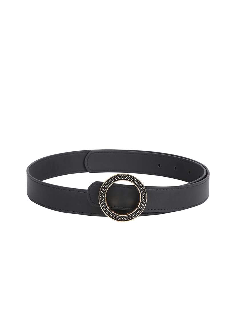 black leatherette (pu belt