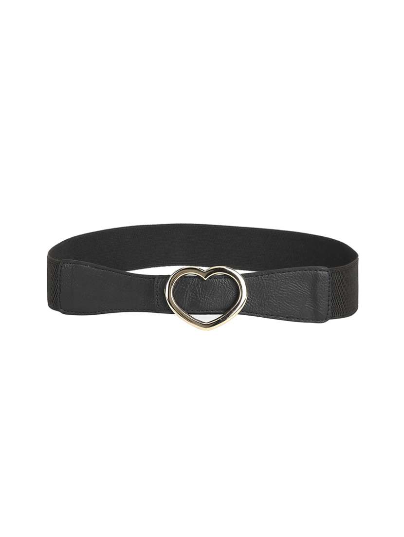 black leatherette (pu belt