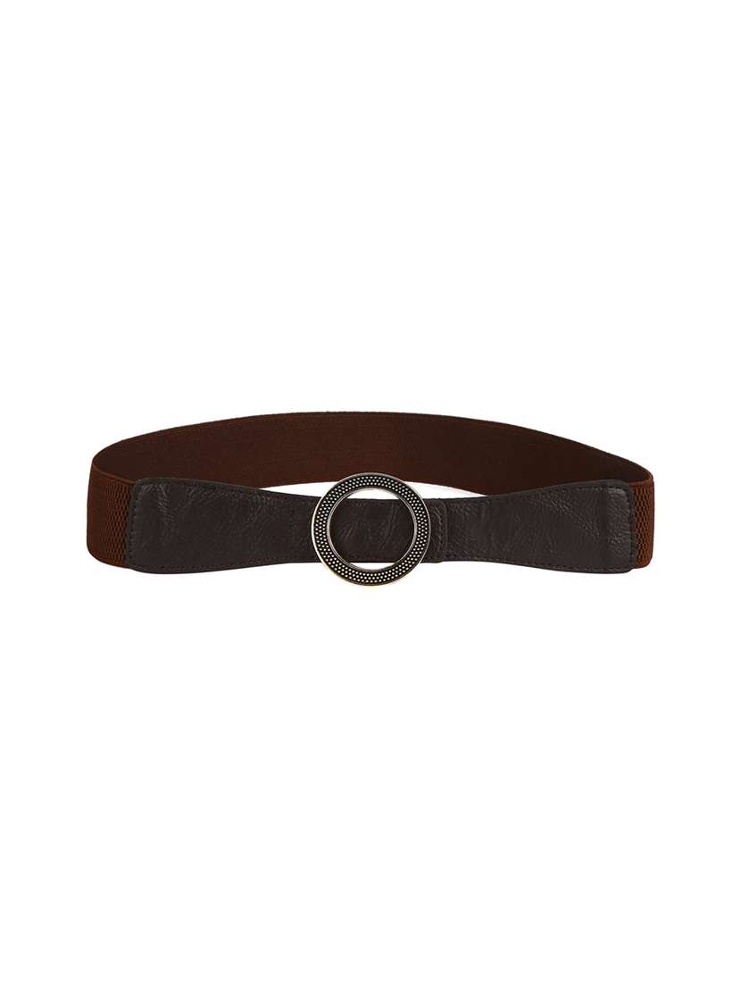 brown leatherette (pu belt