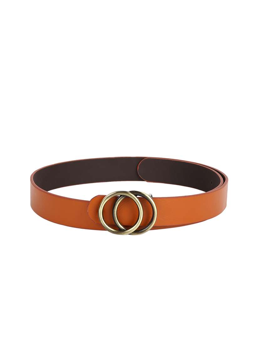 brown leatherette (pu belt