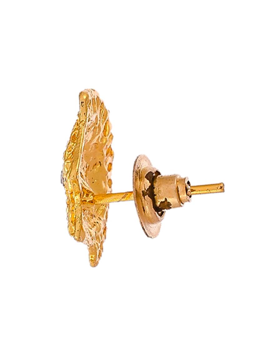 gold brass necklaces and earring - 18397914 - Standard Image - 4