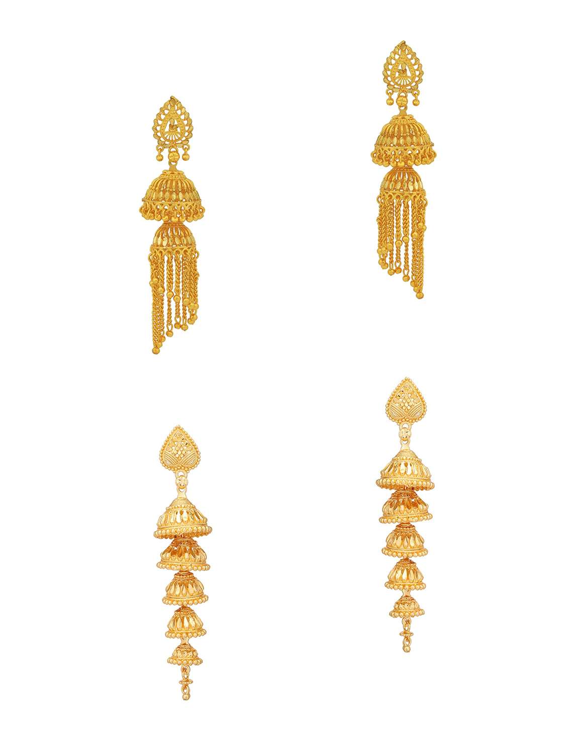 gold brass combo's. earring
