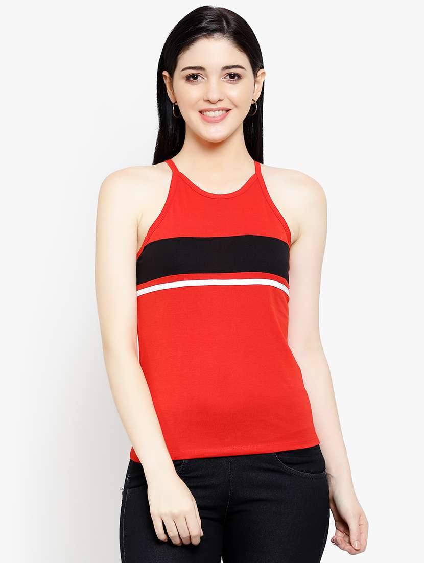 women's camisole shoulder strap top