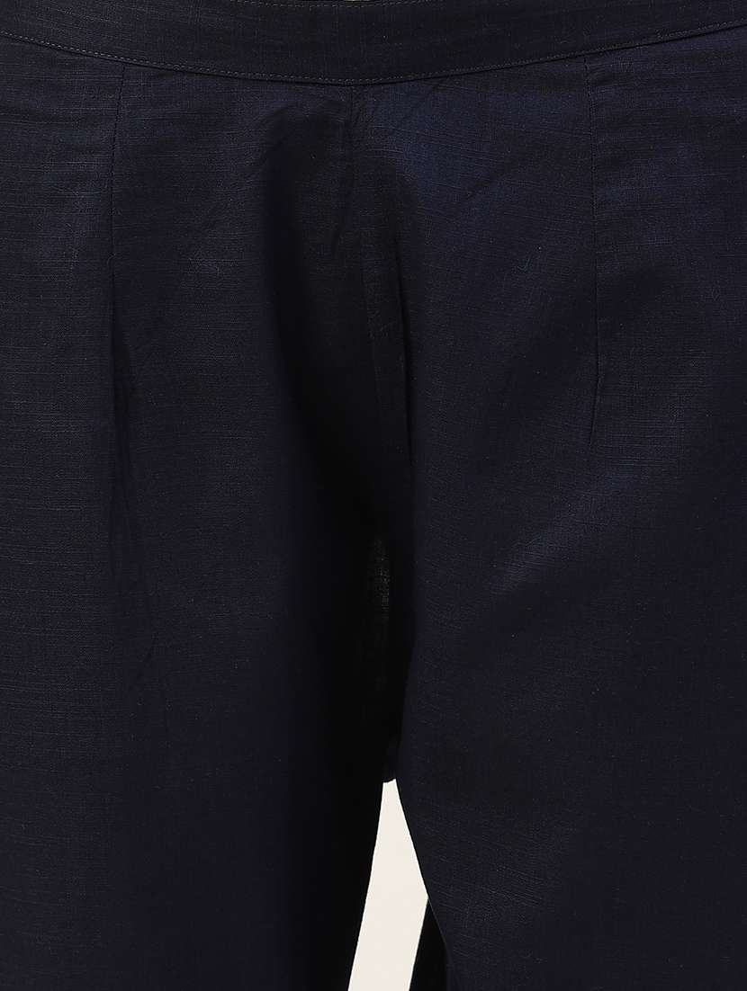 navy gota patti suit set - 18399632 -  Standard Image - 4