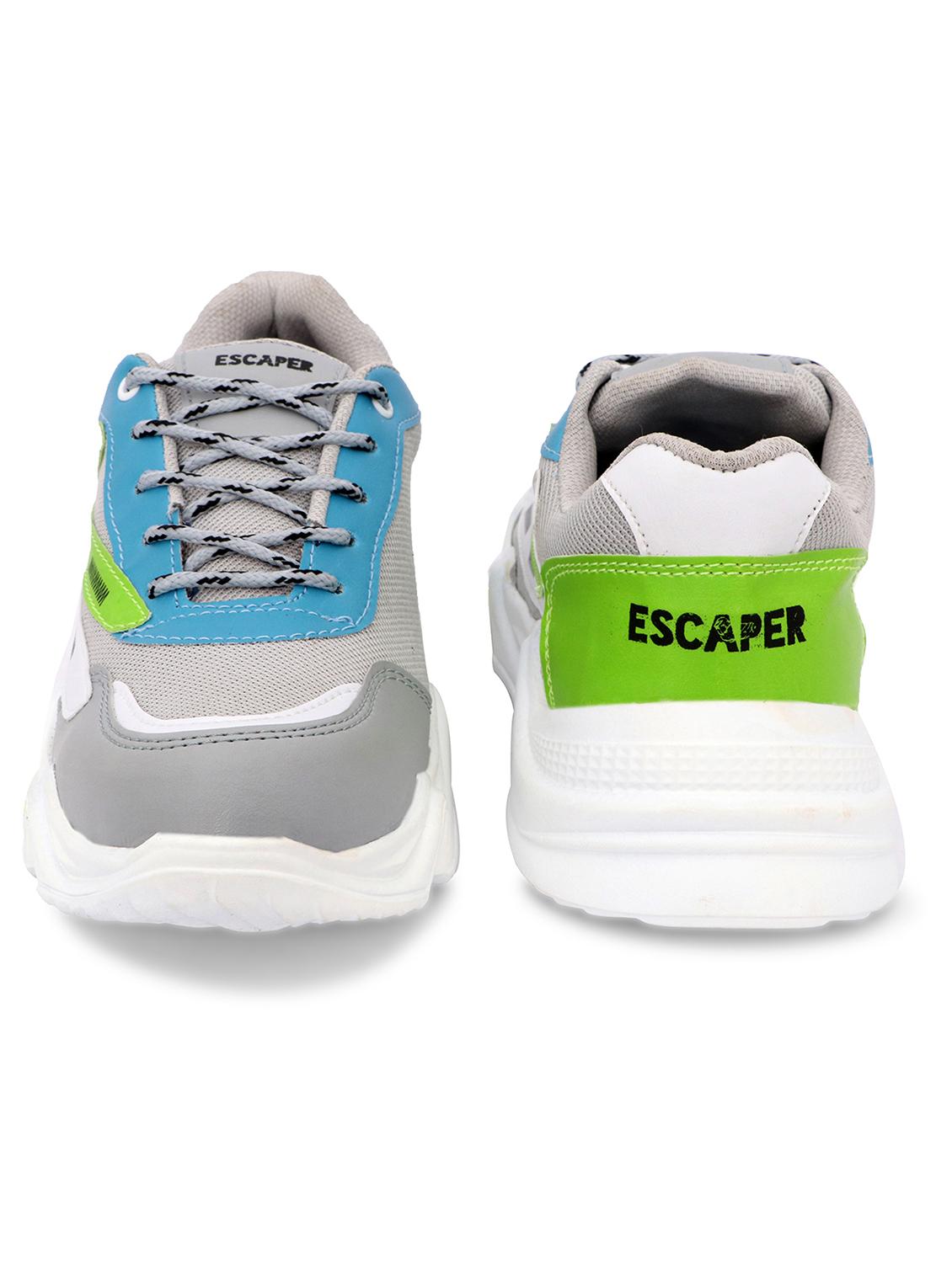 grey lace up sport shoe - 18400207 - Standard Image - 1