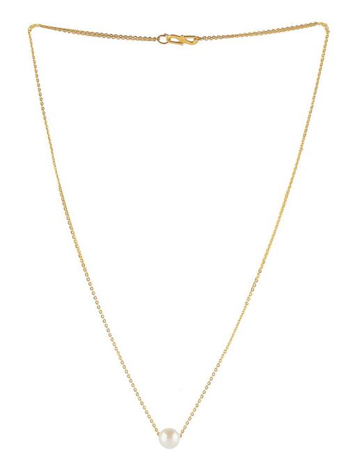 gold plated statement necklace - 18400339 - Standard Image - 0