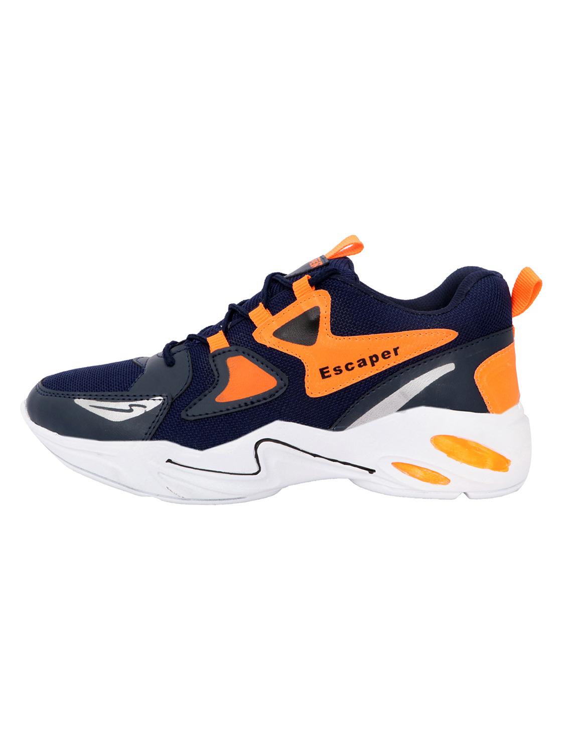 orange lace up sport shoe - 18400795 - Standard Image - 1