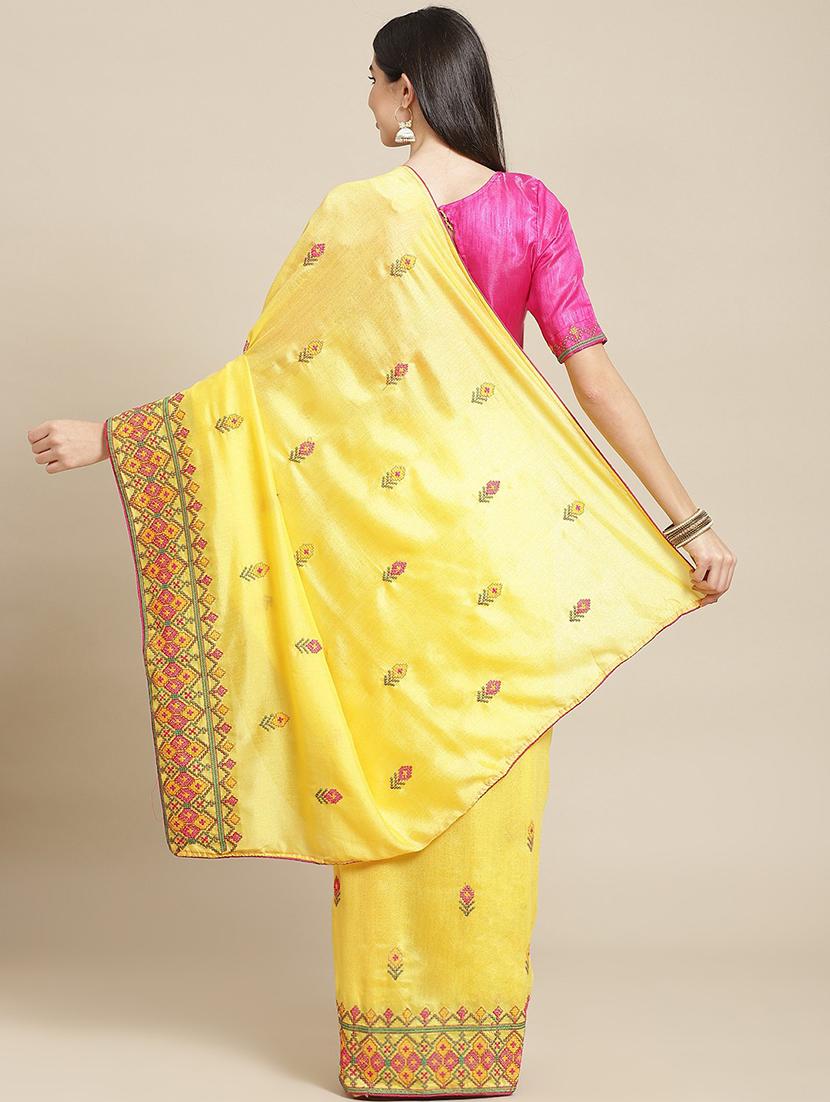 women's embroidered saree - 18401166 -  Standard Image - 1