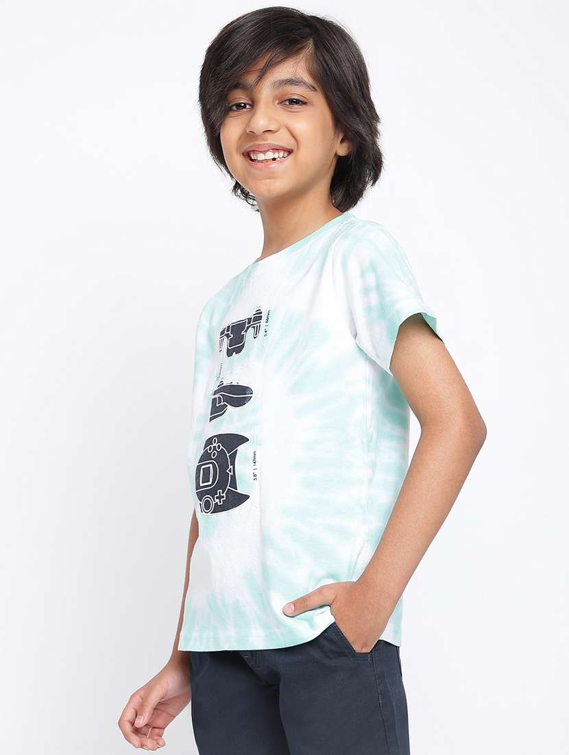 round neck graphic t-shirt - 18401408 -  Standard Image - 1