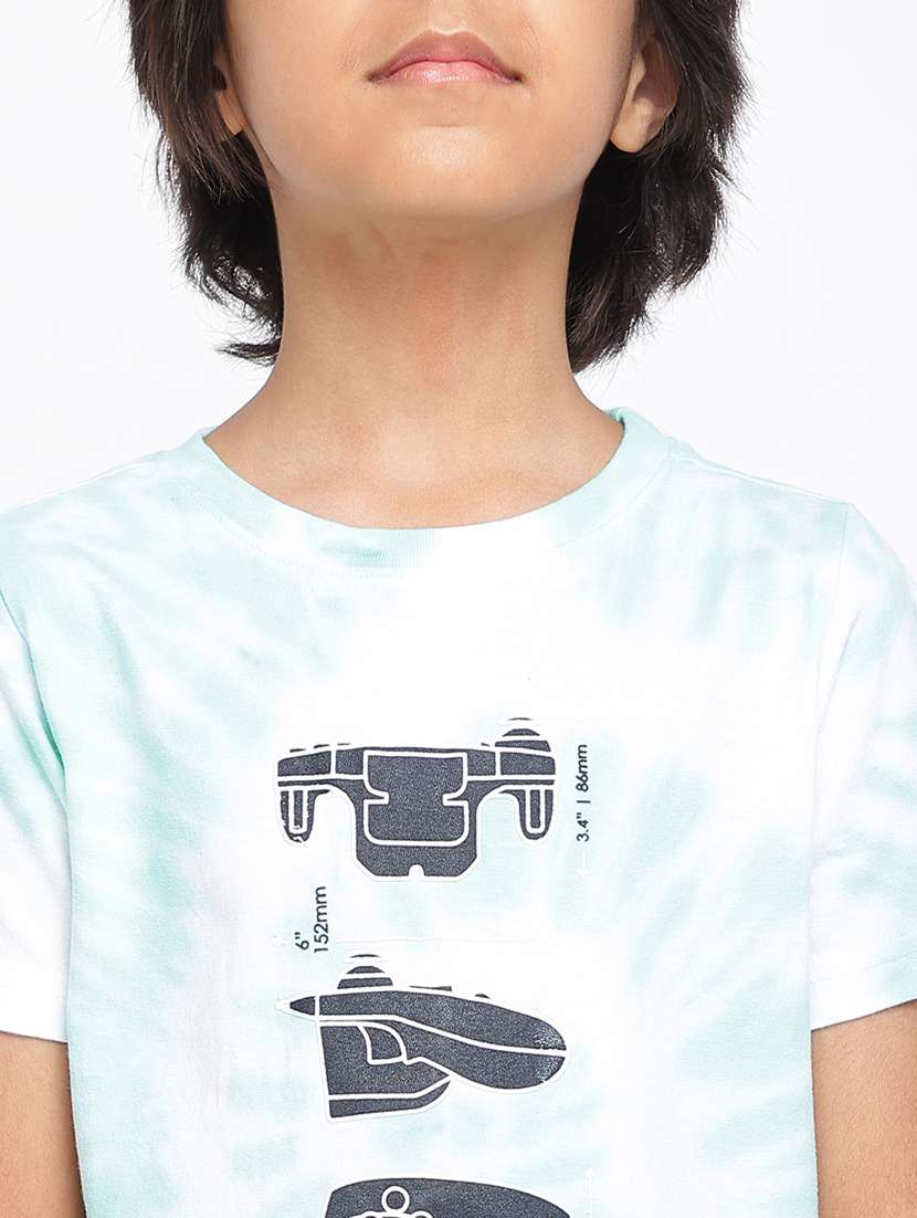 round neck graphic t-shirt - 18401408 -  Standard Image - 4