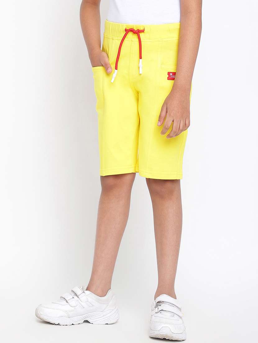 drawstring waist solid three fourth - 18402054 -  Standard Image - 1