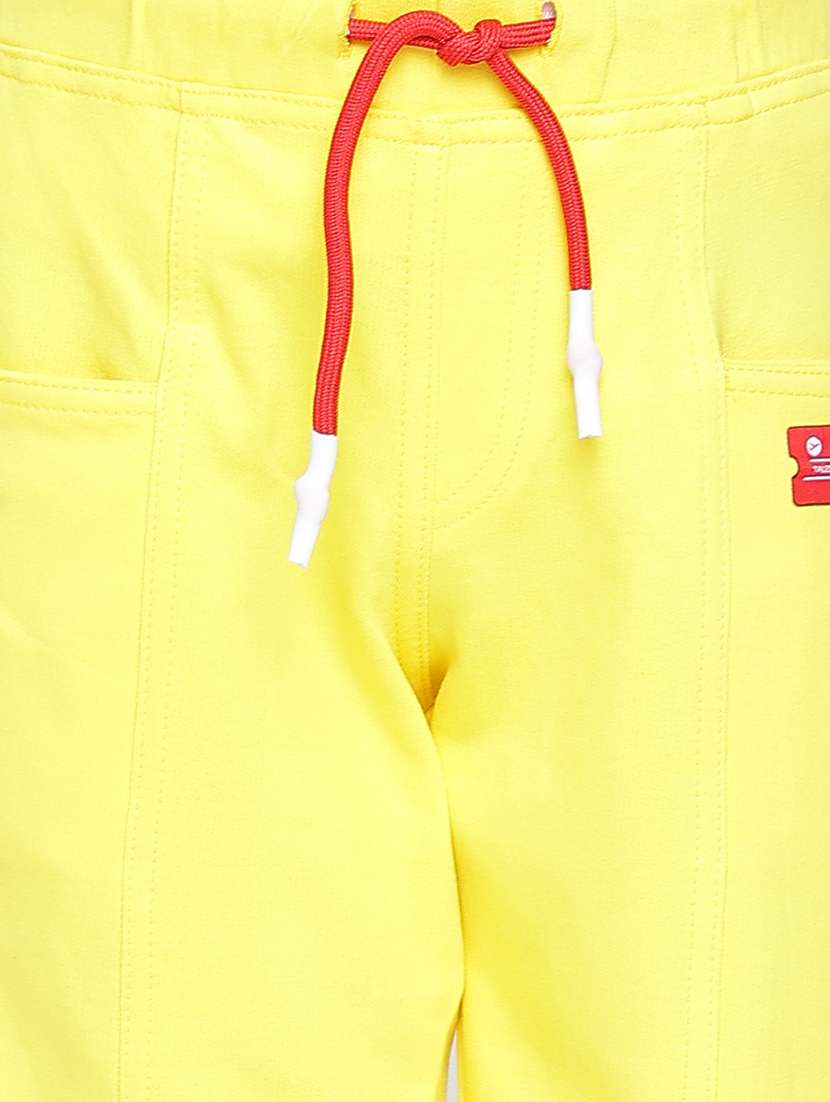 drawstring waist solid three fourth - 18402054 -  Standard Image - 4