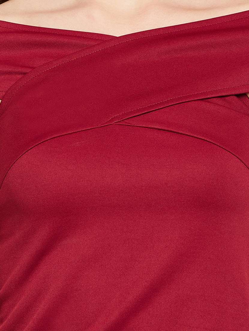 women's crop off shoulder top - 18402552 -  Standard Image - 4