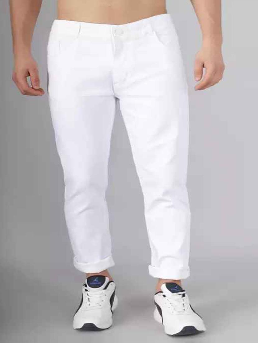 mens slim fit plain jeans - 18402617 -  Zoom Image - 0