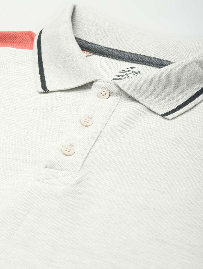 men placement print short sleeve polo t-shirt - 18402946 -  Standard Image - 4