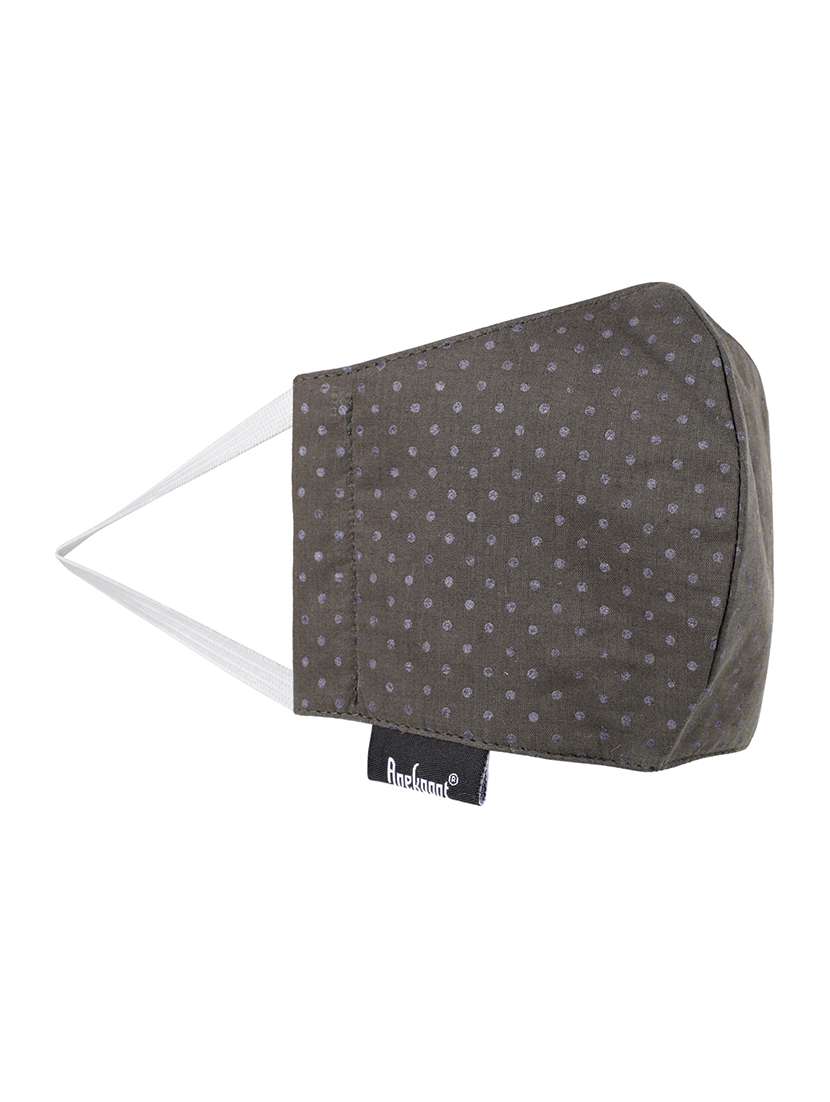 green cotton antipollution men mask - 18402985 -  Standard Image - 1