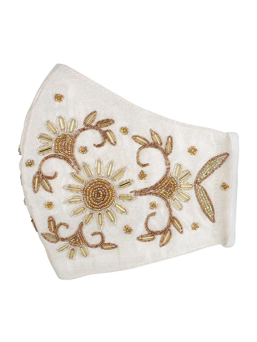 white silk antipollution women mask - 18403021 -  Standard Image - 1