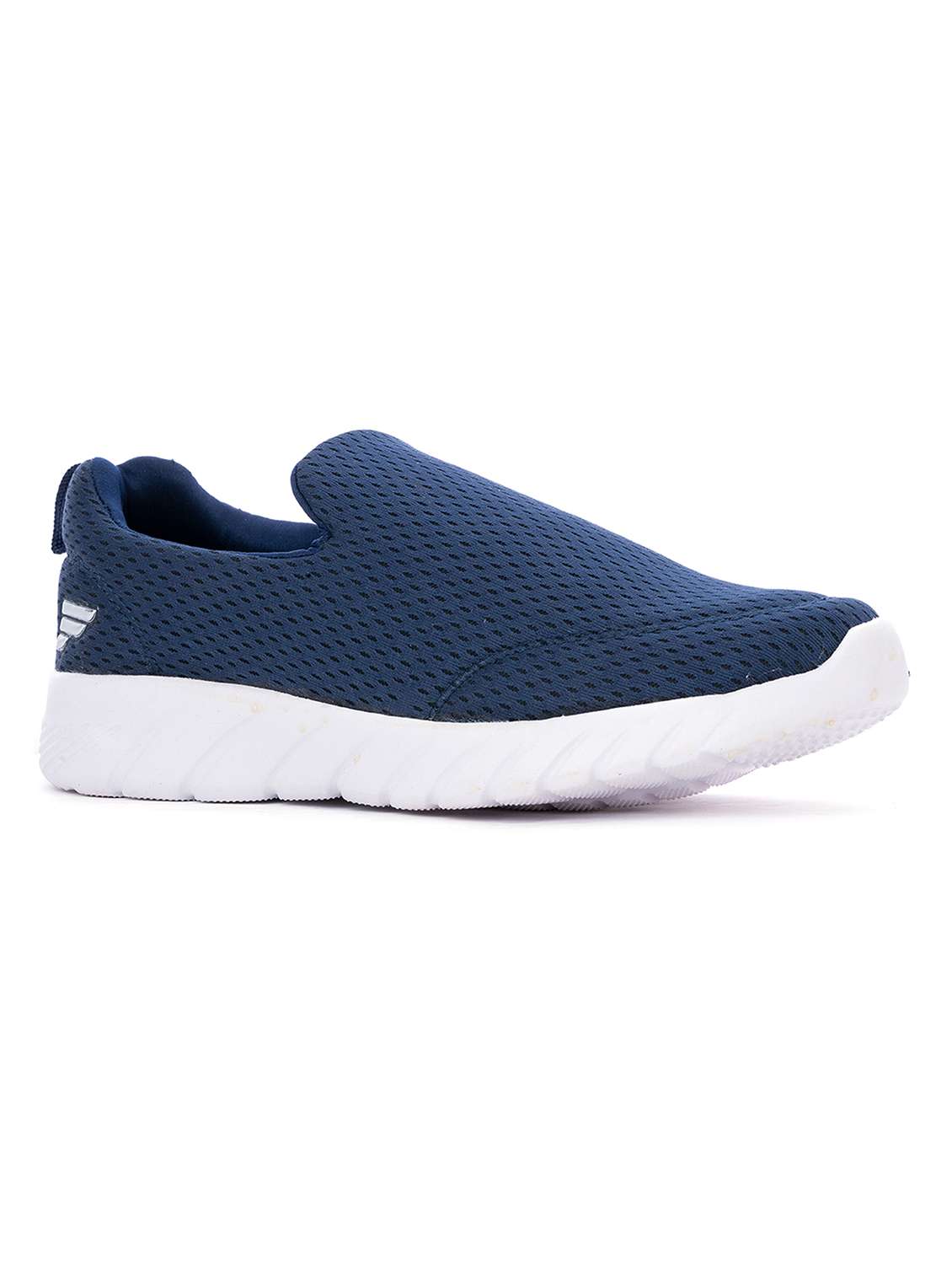mens navy slip on sport shoe